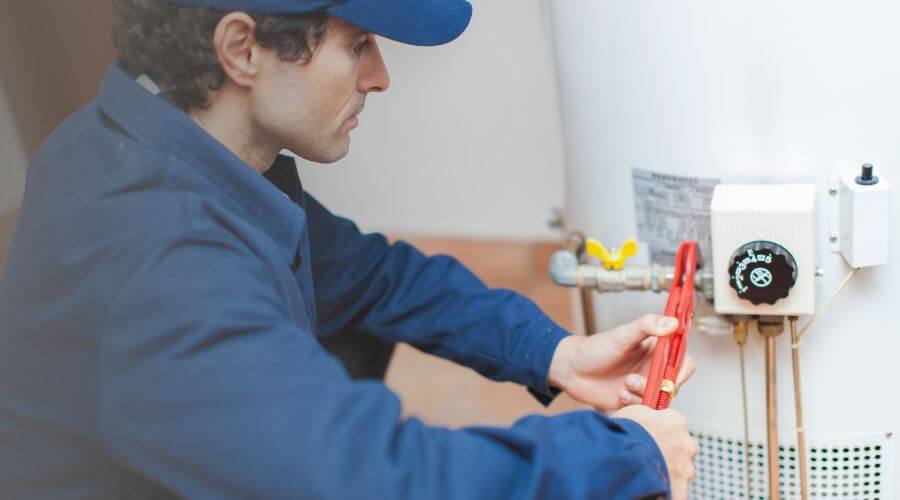 Professional water heater repair in Nada, TX